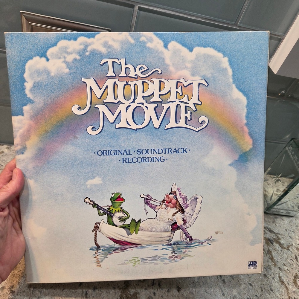 Vintage The Muppet Movie Original Soundtrack Vinyl LP 1979 Atlantic Jim Henson